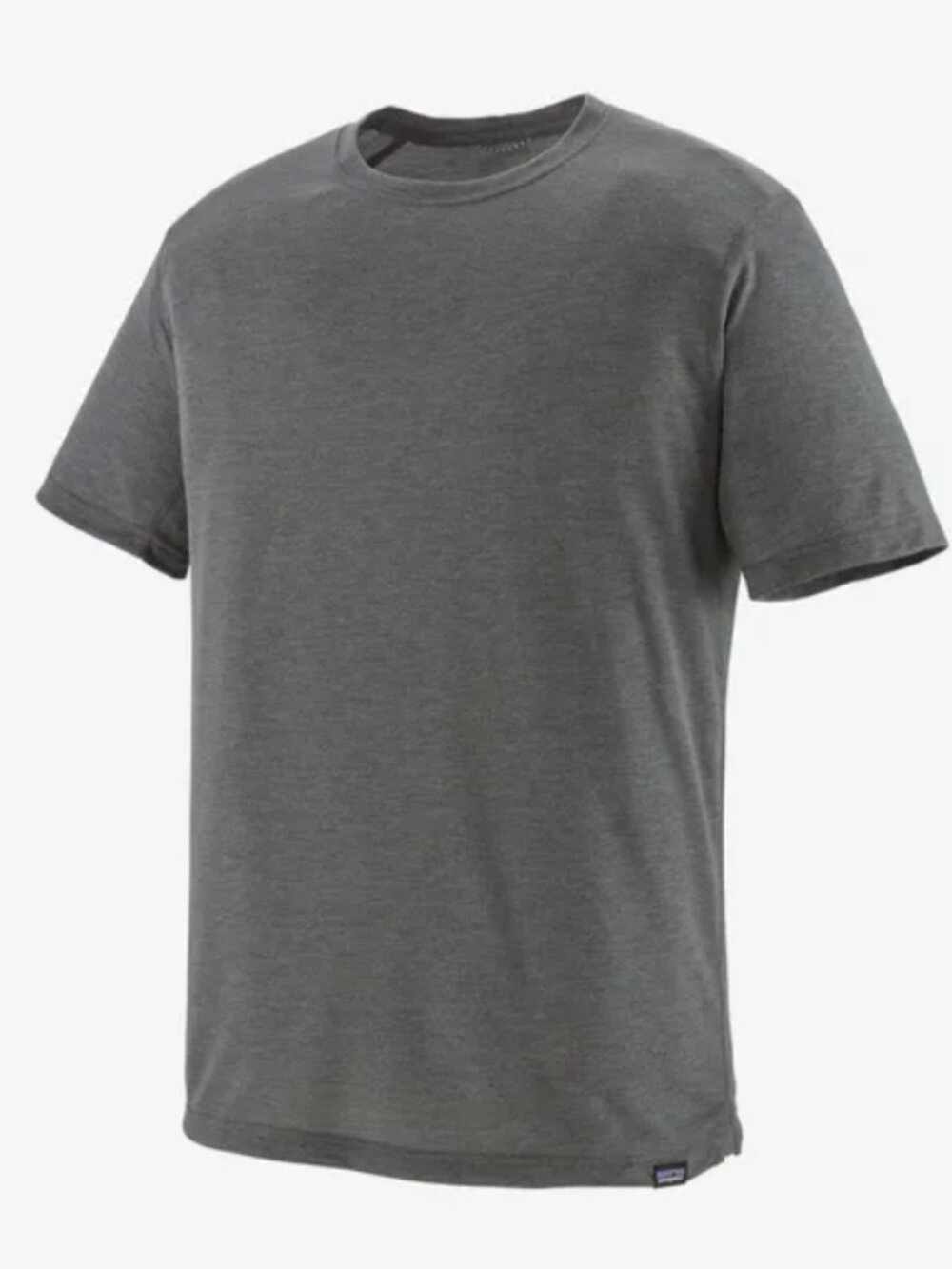 PATAGONIA I Forge Grey Capilene Cool Trail Short-Sleeve Crew T-Shirt Top, S